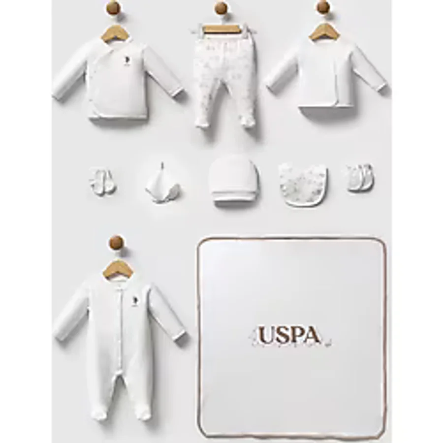 U.s. Polo Assn Hastane Çıkışı 10 Lu Set Usb2704 Beyaz