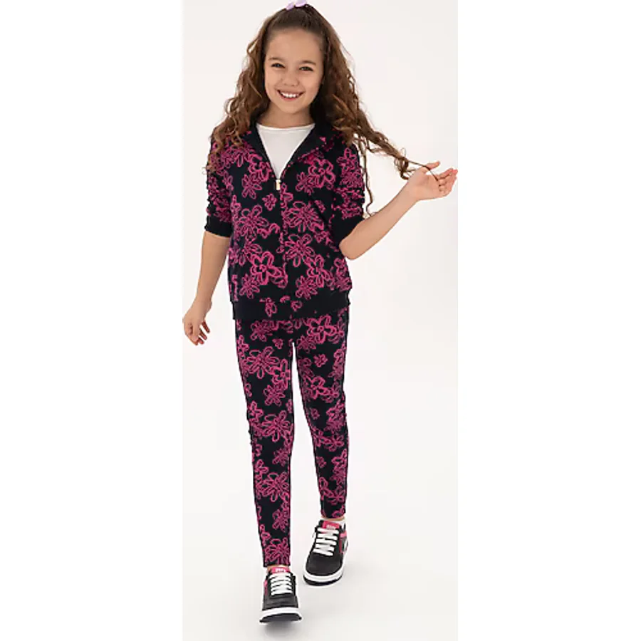 U.s. Polo Assn. Kız Çocuk Lacivert Tayt 50316760-vr033 Lacivert