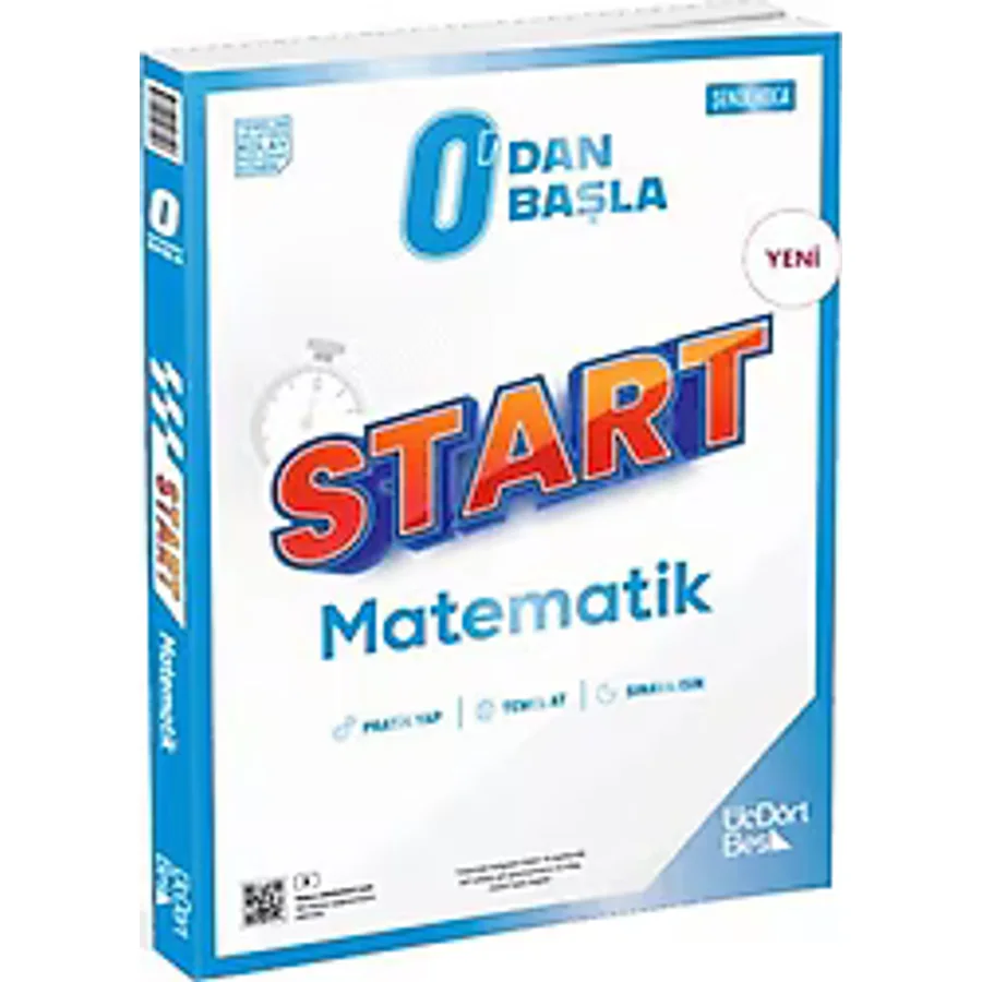 ÜçDörtBeş Yayınları Start Matematik 0'dan Başla