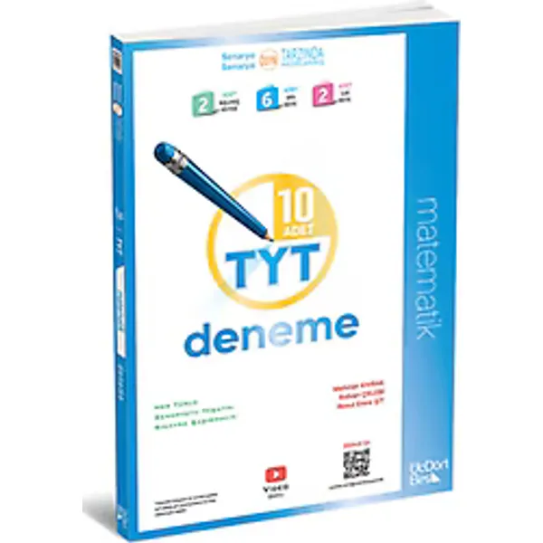 ÜçDörtBeş Yayınları TYT 10'lu Matematik Deneme 2025