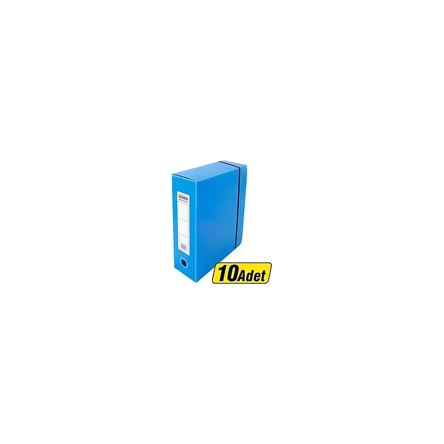Üçgen Arşivleme Kutusu 24 X 32 X 9 Cm Mavi 10'Lu Paket