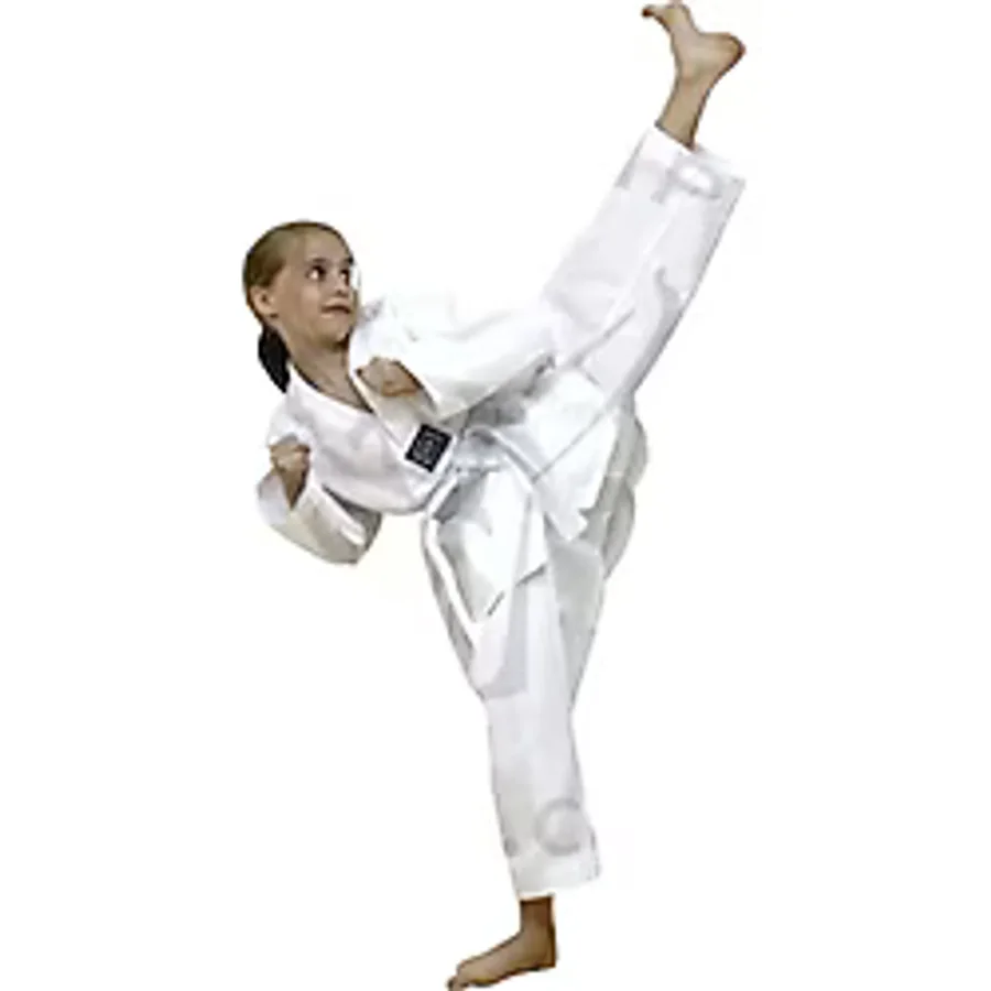 Ucuzaspor Taekwondo Elbisesi Beyaz Yaka Beyaz