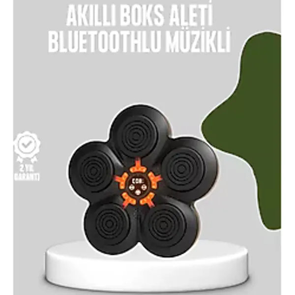 Ucuztekno tekno Akıllı Müzikli Boks Makinesi Bluetooth Bağlantılı Işıklı Hedefli Fitness Aleti 2026