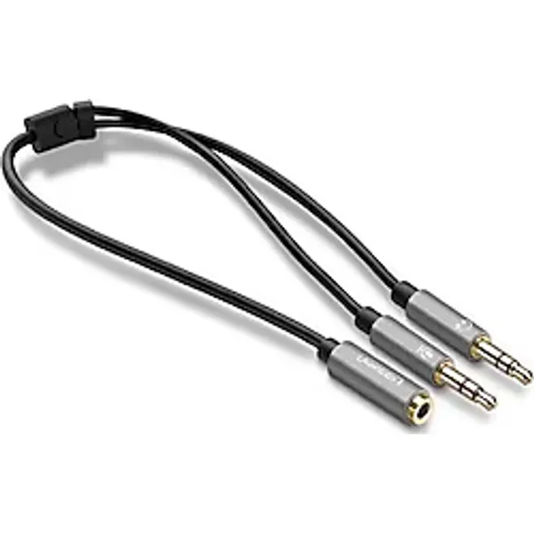 UGREEN 20899 20 cm 3.5 mm Ayırıcı Ses Kablosu