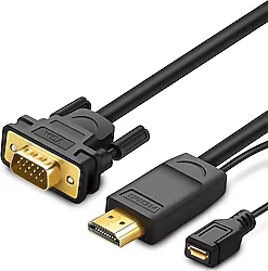 Ugreen 30449 HDMI to VGA Dönüştürücü