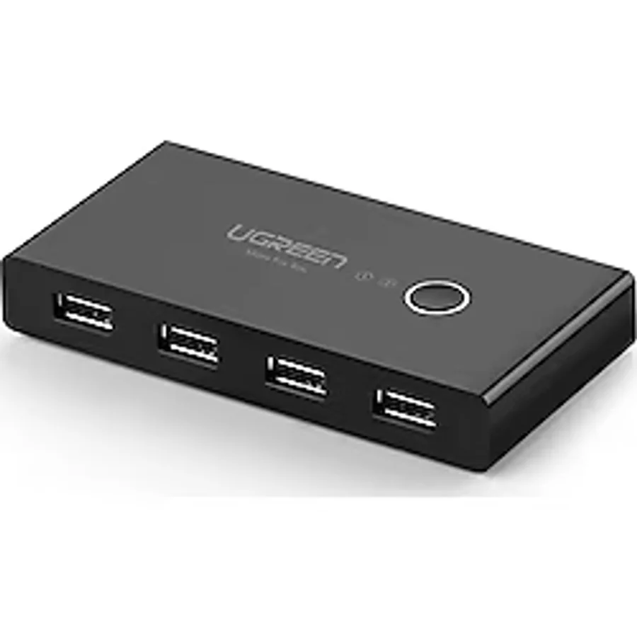 Ugreen 4 Port USB PC Switch Paylaşım Adaptörü