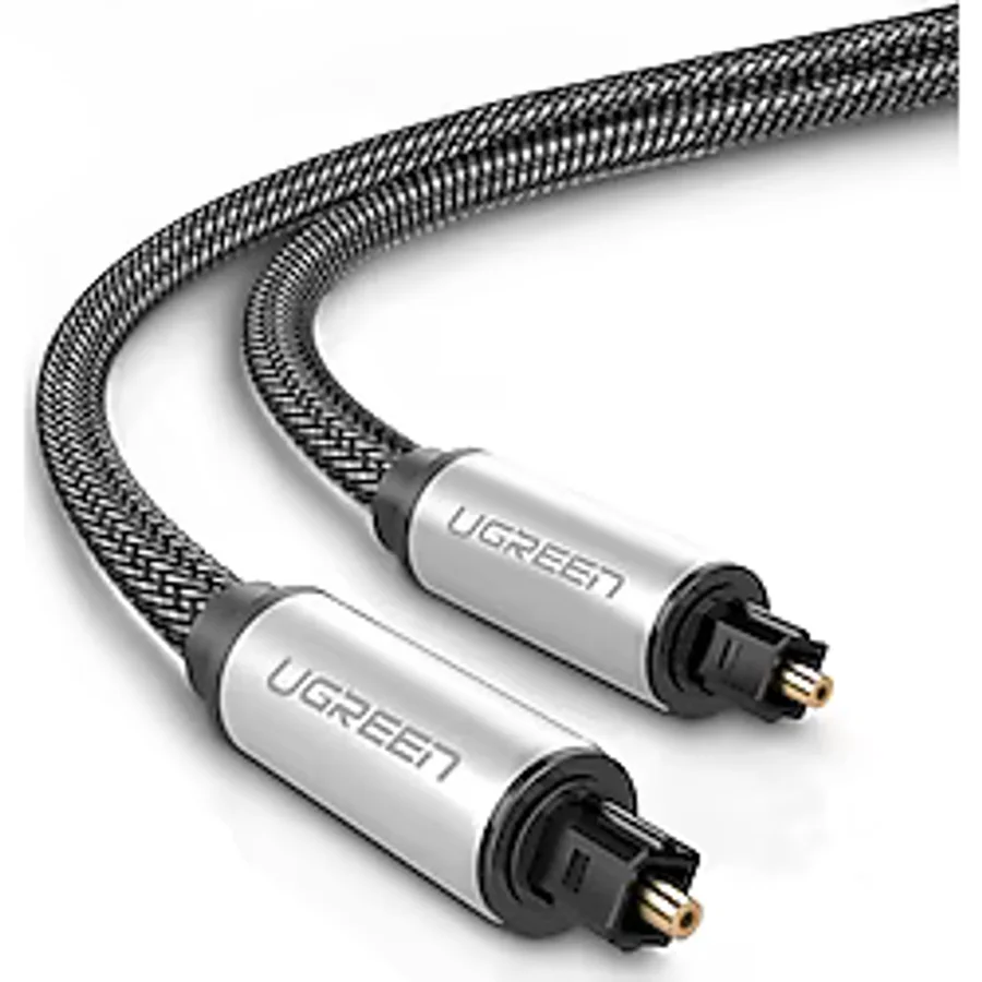 Ugreen 5.1 Dijital Toslink Optik Ses Kablosu 1.5 Metre, 10542