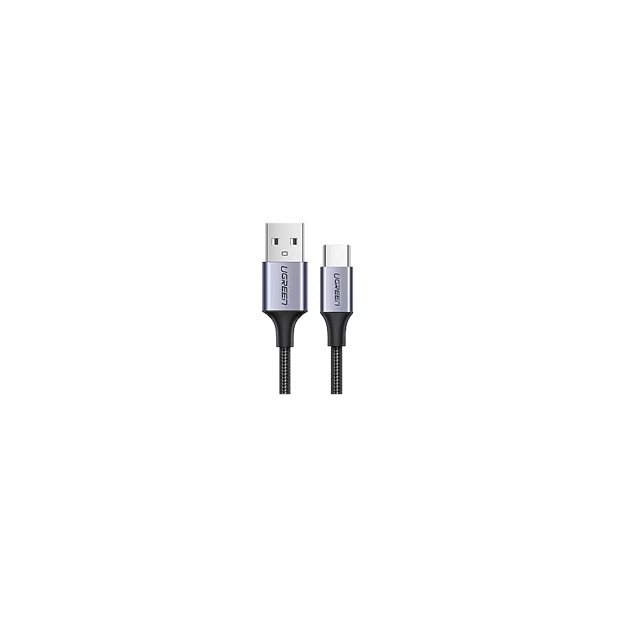 Ugreen 60126 1 m USB to Type-C Hızlı Şarj Kablosu