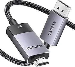 Ugreen 80395 1 m DisplayPort to HDMI Dönüştürücü