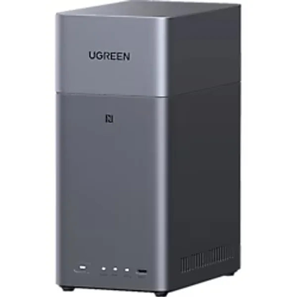 UGREEN 95678 Dh2300 Nasync Rockchip A72+A53 8 Çekirdekli Cpu 4Gb Lpddr4x 1Xusb-C 3.0 2Xusb-A 3.0 1Xgbe Rj45 1X4k/60Hz Hdmı 2 Yuvalı Sata Nas Depolama Ünitesi