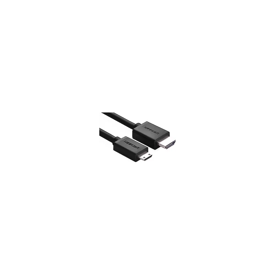 Ugreen Mini HDMI to HDMI 4K 60 Hz v1.4 Ses ve Görüntü Aktarım Kablosu 1.5 Metre