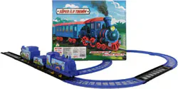 UJ Toys Pilli Raylı Vagonlu Klasik Oyuncak Tren Seti