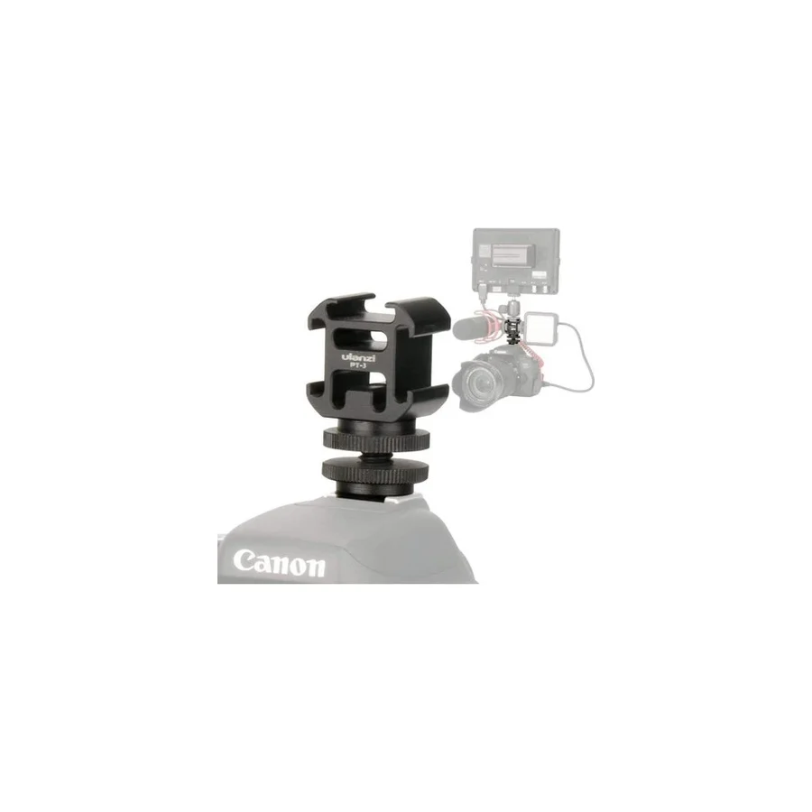 Ulanzi PT-3S Flash Bracked Çoğaltıcı Üç Girişli