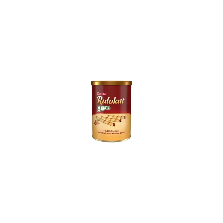 Ülker 9 Kat Rulokat Fındıklı Gofret 170 gr