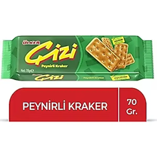 Ülker Çizi Peynirli 70 gr 24'lü Paket Kraker