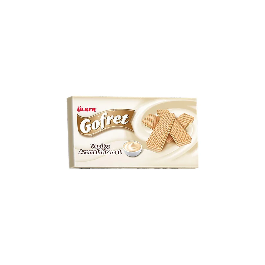Ülker Deluxe Vanilya Aromalı Gofret 220 gr