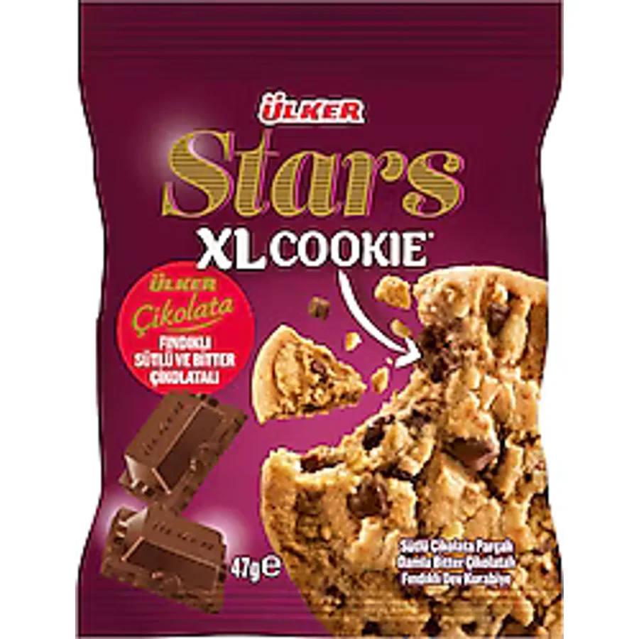 Ülker Stars XL Cookie Fındıklı Sütlü 47 gr