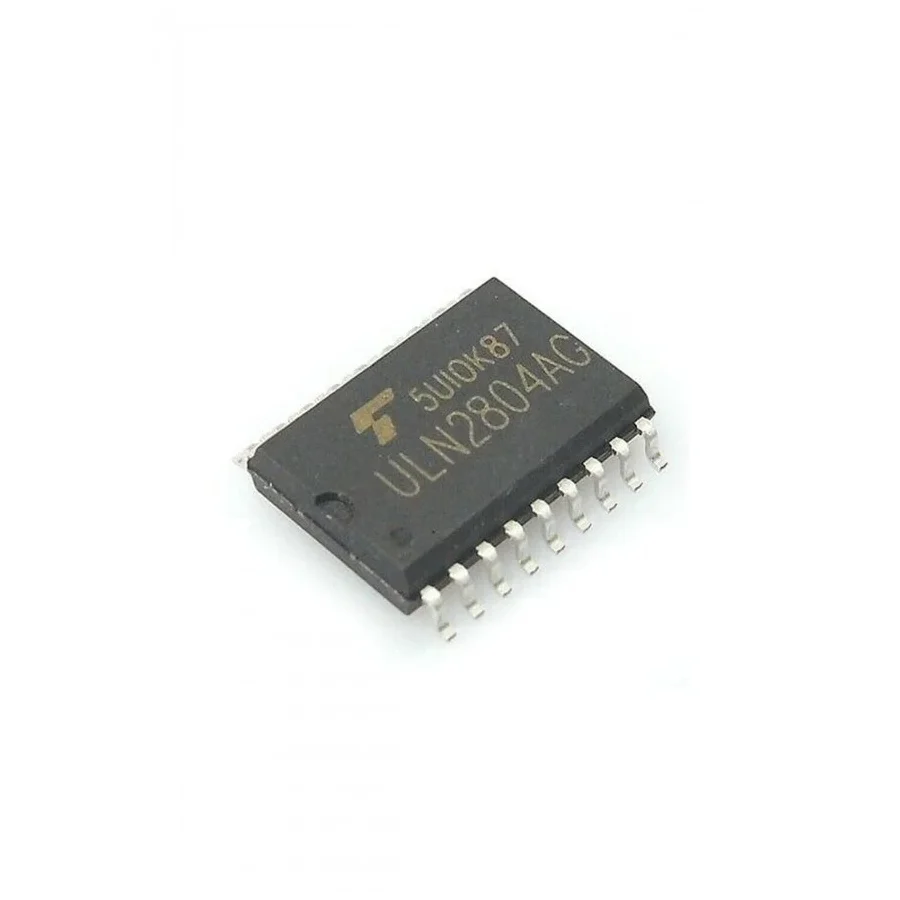 ULN2803A NPN 8 Adet Darlington Transistör Sürücü Entegre Sop18 Smd 18 Bjt Bipolar