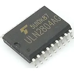 ULN2803A NPN 8 Adet Darlington Transistör Sürücü Entegre Sop18 Smd 18 Bjt Bipolar