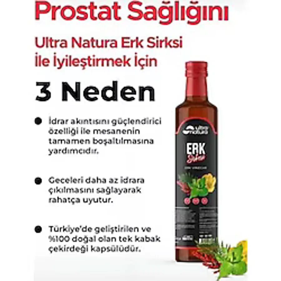 Ultra Natura ERK Sirkesi 500 ml