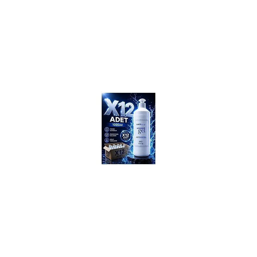 Ultrason (Ekg) Jeli 1000 ml (1 Litre) - 12 Adet - Yok
