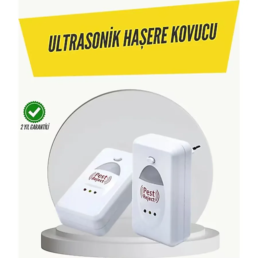 Ultrasonik Haşere Kovucu Cihaz 150 M2 Etki Alanı