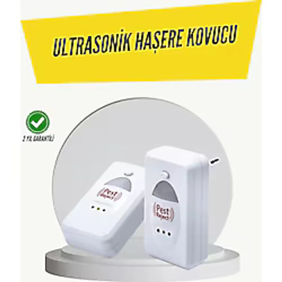Ultrasonik Haşere Kovucu Cihaz 150 m2 Etki Alanı - MRK3697-8577