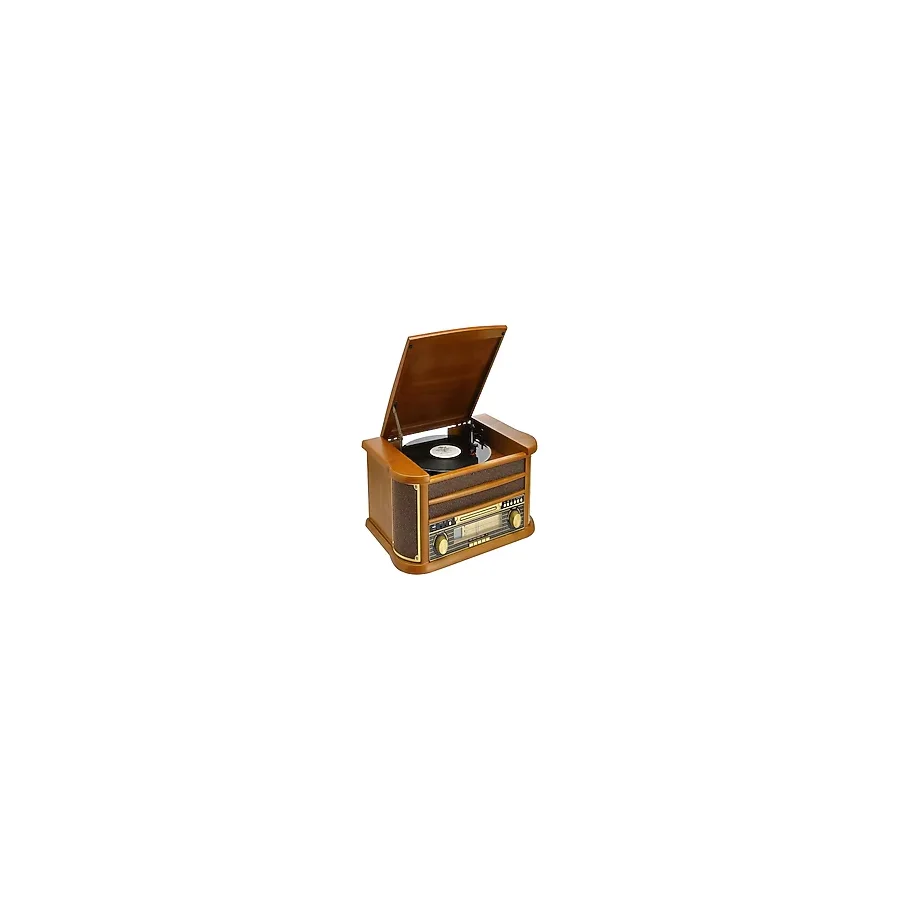 ULTRATEKNO Nostaljik JOT402AM DÖNENCE Pikap Ahşap 2X5W Stereo Spk MP3 Çalar USB-Radyo-CD-Kaset BT Müzik Çalar