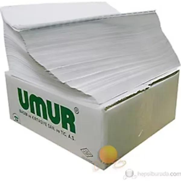 UMUR 11 x 24 cm 2N 1000 Lİ SÜREKLİ FORM BİLGİSAYAR KAĞIDI