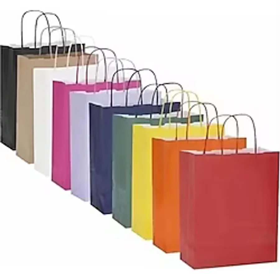 Umur Karton Çanta 10x32x40 A. Kırmızı 90 Gr Kraft