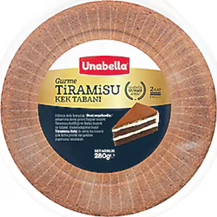 Unabella 280 gr Kahveli 2 Kat Tiramisu Keki