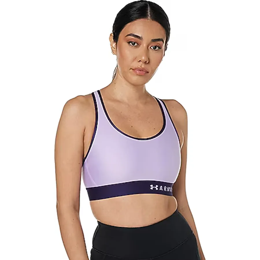 Under Armour Mid Keyhole Bra Sporcu Sütyeni 1307196