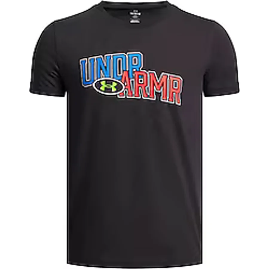 Under Armour Overlay 6005069 Kısa Kollu Bisiklet Yaka Çocuk Tişört