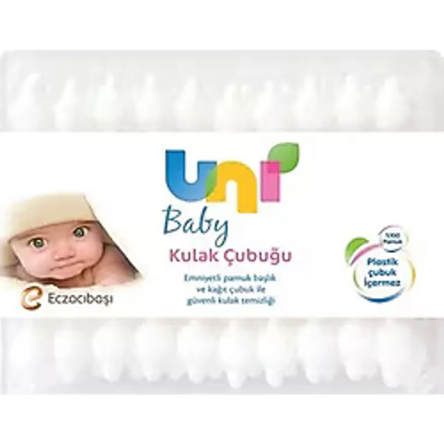 Uni Baby Kulak Çubuğu 60 Adet
