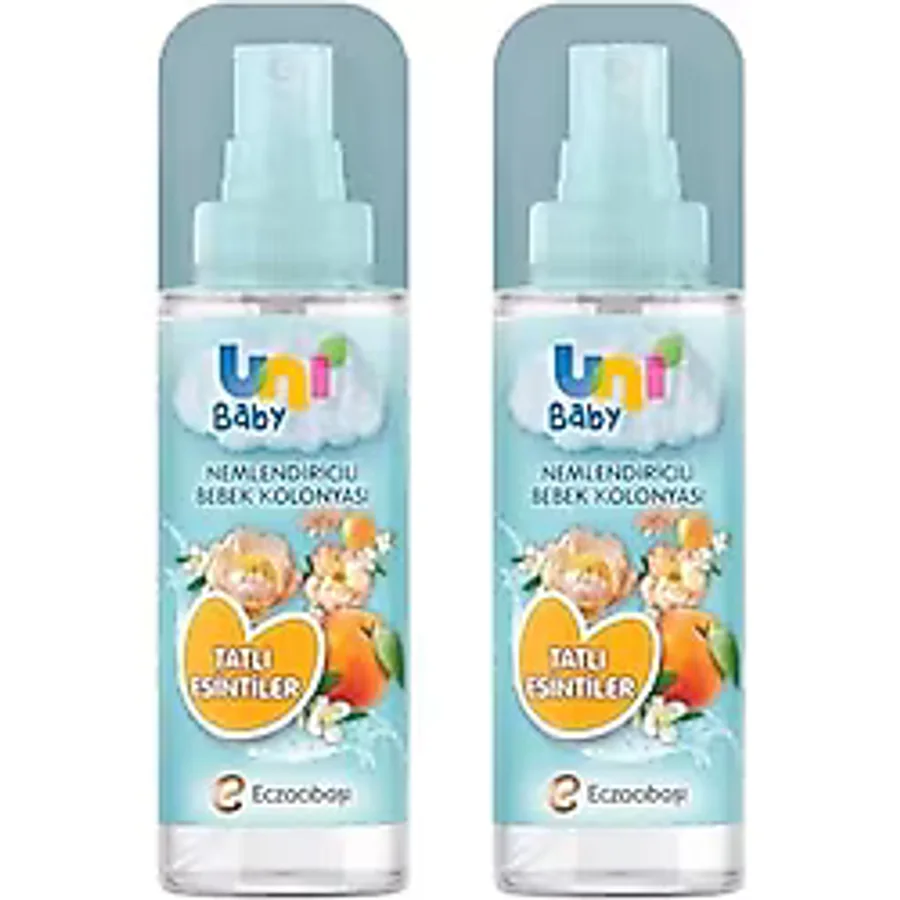 Uni Baby Tatlı Esintiler Nemlendiricili Bebek Kolonyası 150 ml 24 Adet