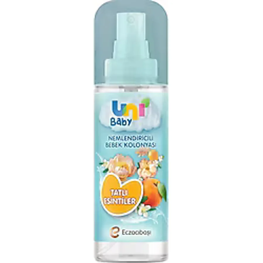 Uni Baby Tatlı Esintiler Nemlendiricili Bebek Kolonyası 150 ml 6 Adet
