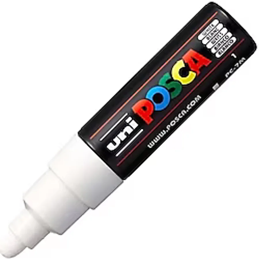 Uni-Ball Posca PC-7M 4.5-5.5 mm Beyaz Boyama Markörü