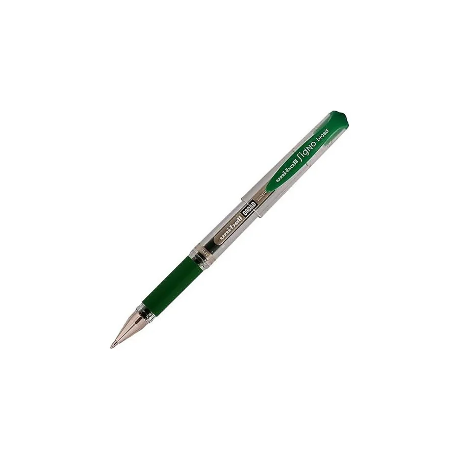 Uni-Ball UM-153 Signo Broad 1.0 mm Yeşil İmza Kalemi