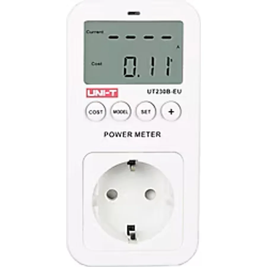 Uni-t 230B-EU Priz Tipi Enerji Sarfiyatı Ölçüm Cihazı