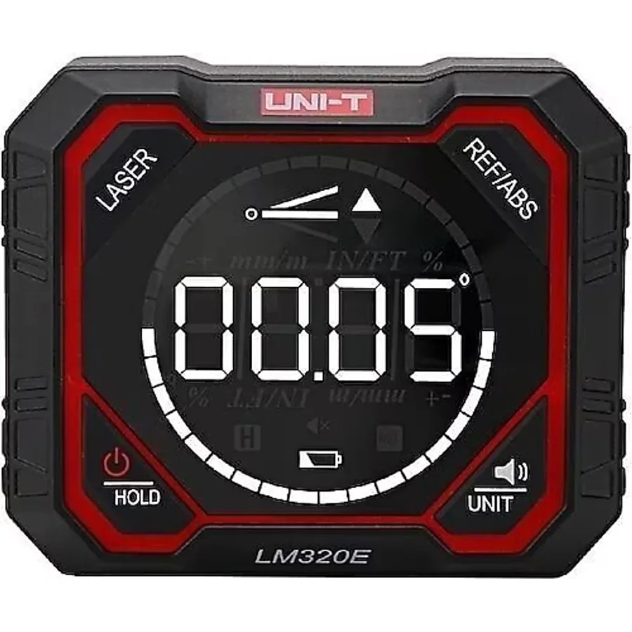 Uni-t LM320E Dijital Açı Ölçer Lazer Hizalama