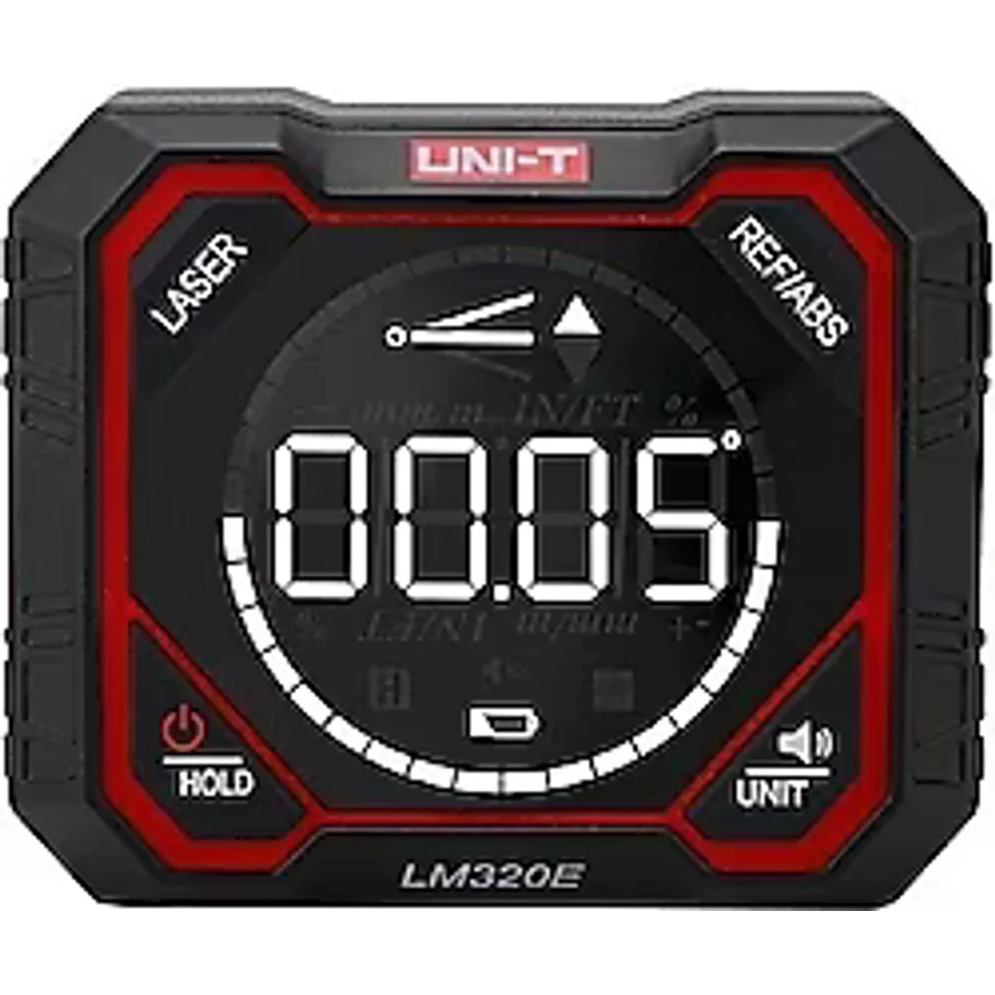 Uni-t LM320E Dijital Açı Ölçer Lazer Hizalama