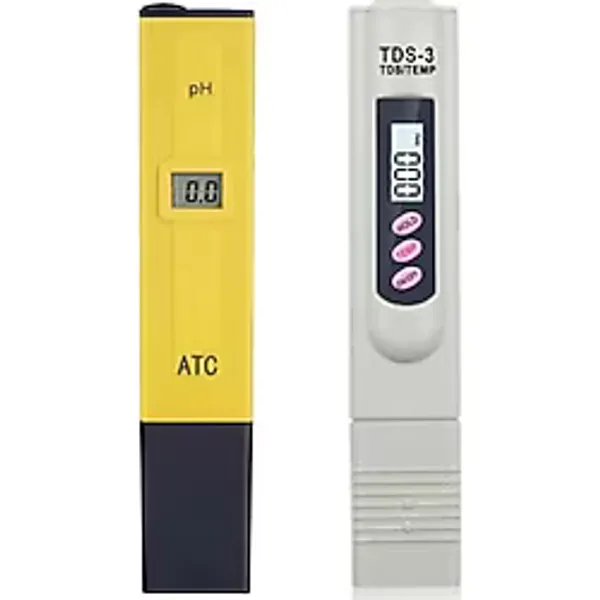 UNİCHROME Dijital Ph Metre Su Sıvı Akvaryum Ph Ölçer Ve Tds Metre Su Kalite Test Ölçüm Cihazı Saflık Ölçer