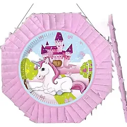 Unicorn Pinyata 42 cm + Sopası Pinyata Partisi Eğlencesi