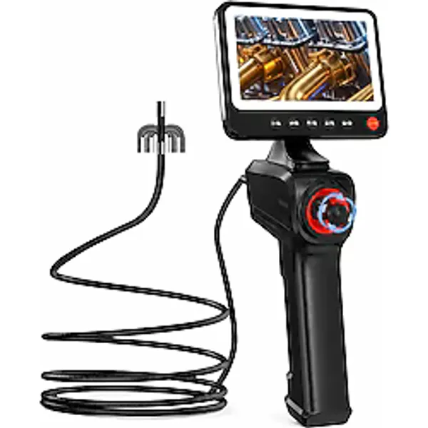 Uninet Oynar Başlıklı Joystickli Ekranlı Kayıt Yapabilen Çapı 3.9mm Uzunluğu 1.5metre Kablolu Endoskop Yılan Kamera