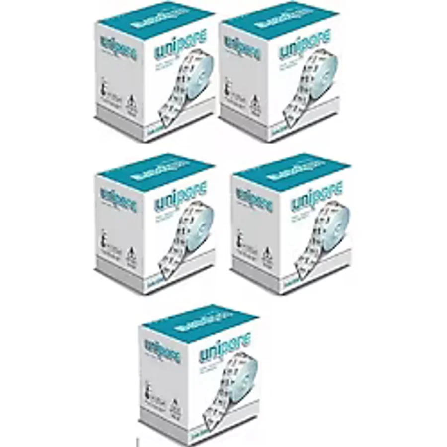 Unipore 5 Kutu Unipore Elastik Sabitleme Bandı Flaster Hipoalerjenik 10mx10cm
