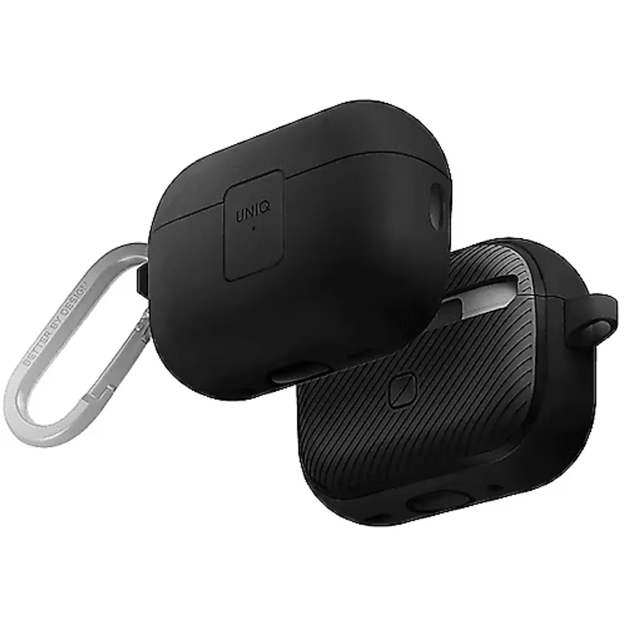 Uniq Clyde Kilitli Airpods Pro 2 2 Nesil Kulaklık Kılıfı - Siyah