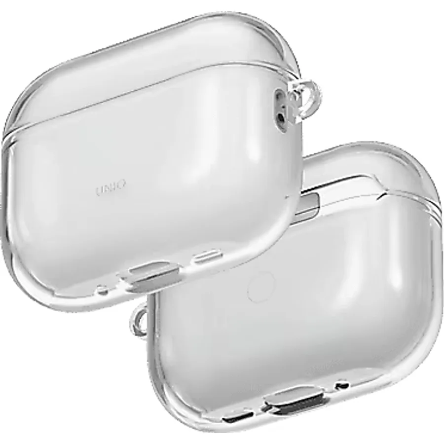UNIQ GLASE Airpods Pro 3 Kılıf (Parlak Şeffaf)