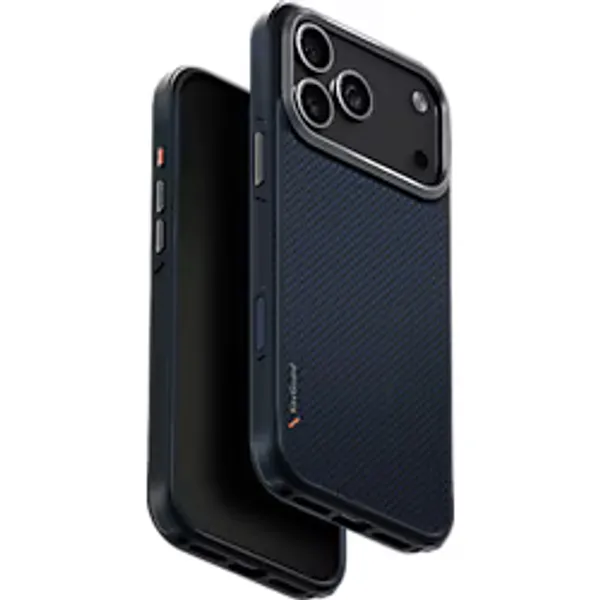 Uniq Keva Max İphone 17 Pro Max Karbon Magsafe Uyumlu Telefon Kılıfı - Mavi