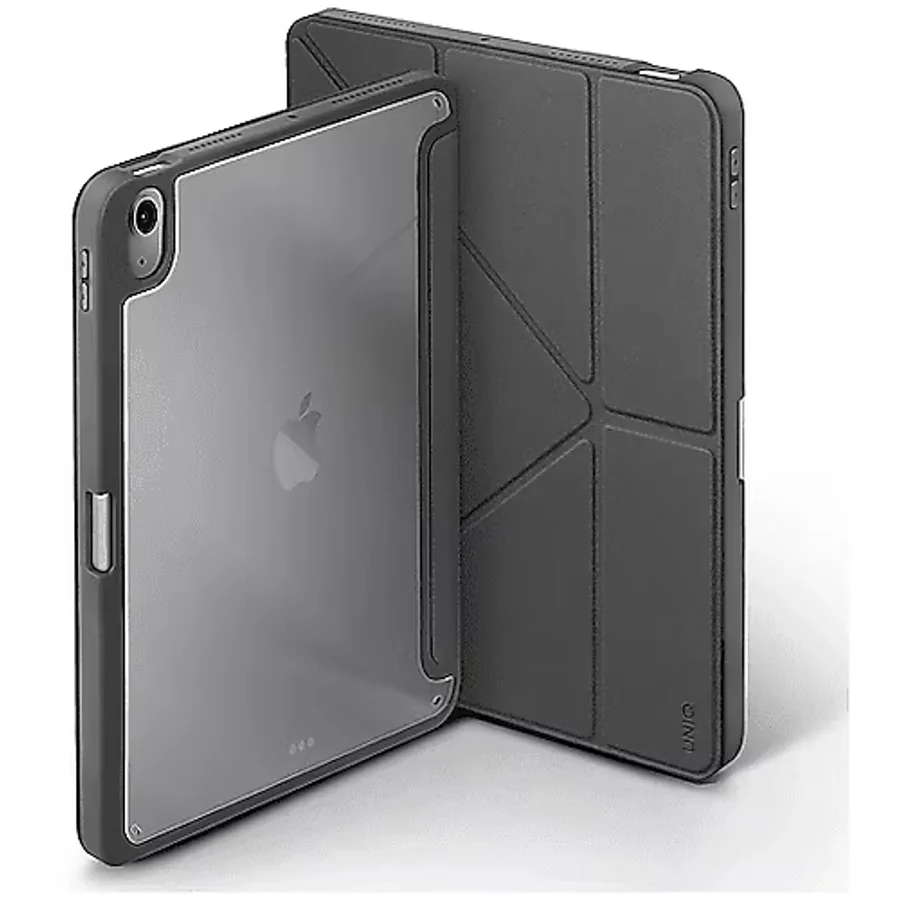 Uniq Moven iPad Air 4 10.9 Standlı Tablet Kılıfı - Gri