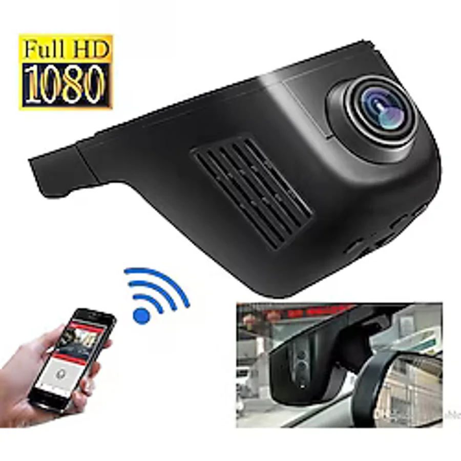 Unique UQ-M6090 Ios ve Androıd Uyumlu Mobil Dvr Wi-Fi Tek Kameralı Araç Kayıt Cihazı